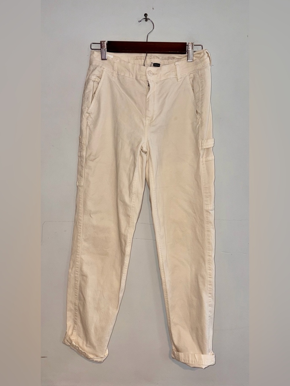 American Eagle High Rise Straight Cargo Sz 4